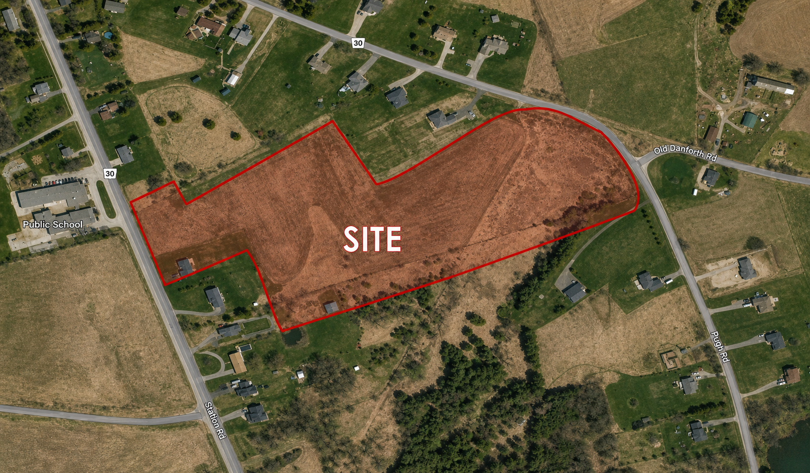 Enhanced site context visual for Coral Vale.